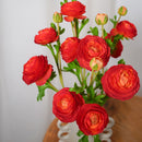 Renoncule rouge fleur artificielle -Flowrette