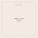 Soliflor en bois Ecorce - Flowrette