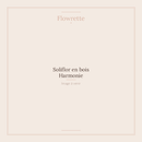 Soliflor en bois Harmonie - Flowrette