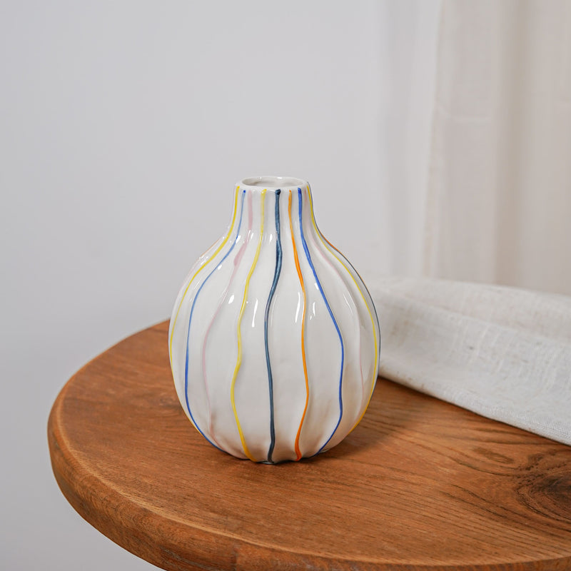 Vase Hardy - Vase boule en céramique - Flowrette