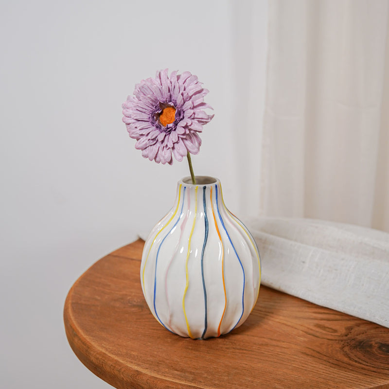 Vase Hardy - Vase boule en céramique - Flowrette