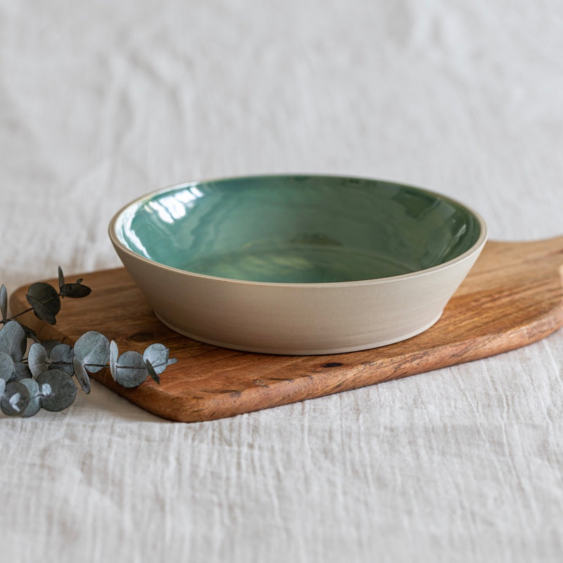 Assiette creuse  Vert turquoise - Vaisselle en céramique du