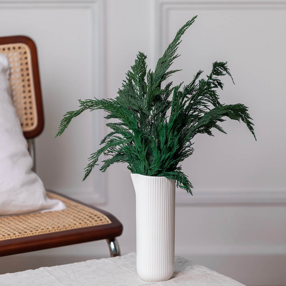 Botte de thuya stabilisé vert naturel - Flowrette