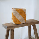 panier-raphia-sarika-jaune-14cm