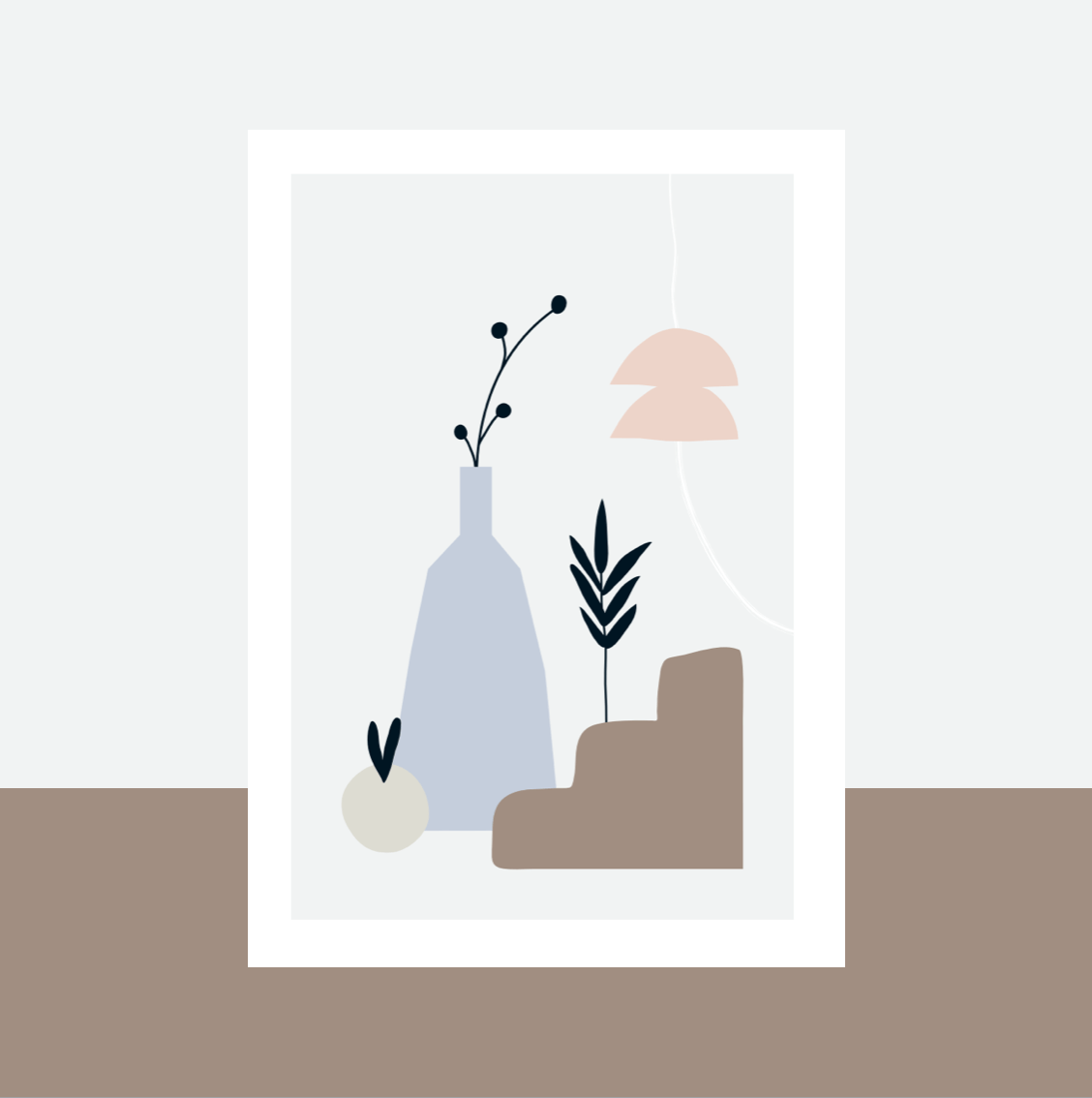 Carte postale Flora par Maison Ours, illustration botanique - Flowrette