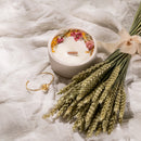 Coffret trois ans fleurs séchées, vue d'ensemble contenu anniversaire - Flowrette