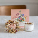 Coffret Anniversaire, vue du contenu détaillé - Flowrette