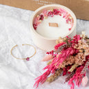 Coffret charmant idée cadeau, mise en scène packaging ouvert - Flowrette