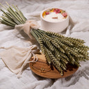 Coffret trois ans fleurs séchées, vue rapprochée composition florale - Flowrette