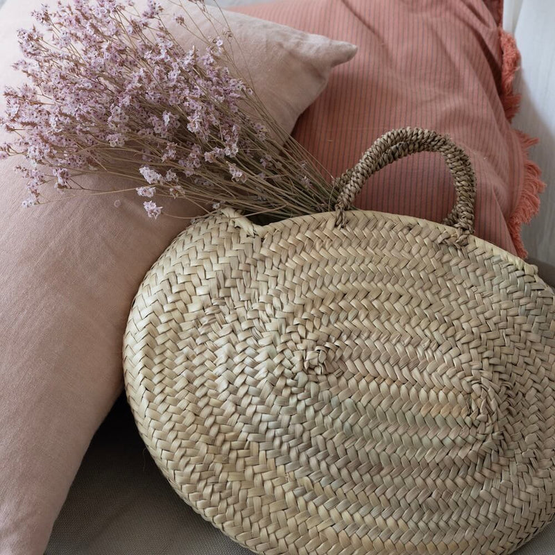 PANIER ROND FAIT MAIN EN OSIER NEUF VENDU PANIER ROND FAIT MAIN EN OSIER NEUF VENDU